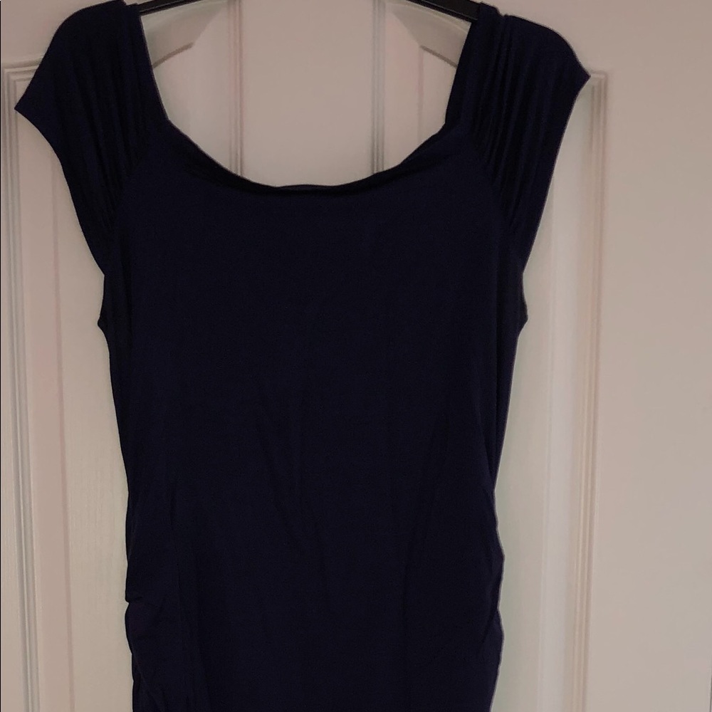 Long maternity dress